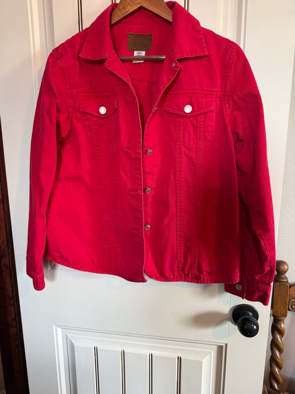 Pendleton Button-Front JeanJacket, Silver “Pendleton” Button. Good Condition. - Picture 1 of 5